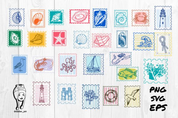 Bundle Vintage Sea Life Aesthetic Stamp: A Designer's Guide