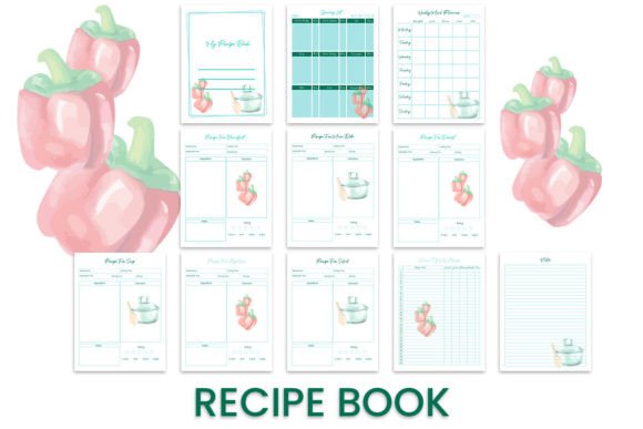 Capture Culinary Creativity with the 2024 Recipe Book Planner