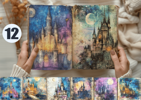 Enchanted Fairy Tale Castle Junk Journal: A Designer's Guide