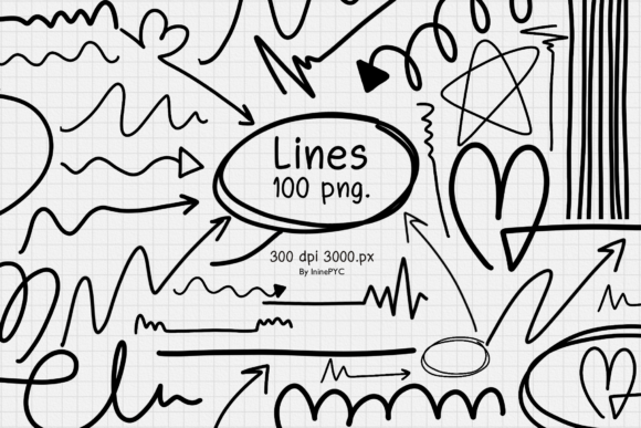 LINES Doodle Art: A Modern Twist on Classic Hand-Drawn Style