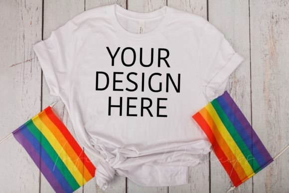 Pride Mockup Bella Canvas 3001 Mock Up: Elevate Your Designs