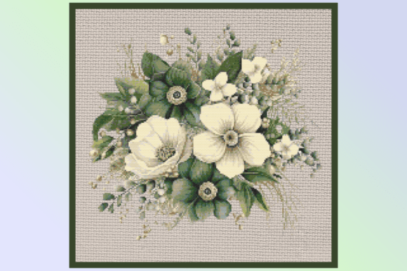Stitching a Timeless Masterpiece: The Elegant Floral Bouquet