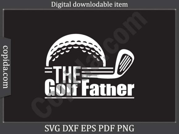 The Golf Father SVG: A Premium Design Asset for Projects