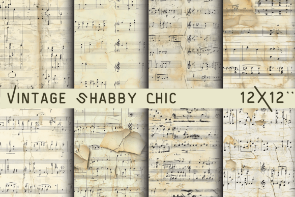 Timeless Melodies on Paper: The Vintage Sheet Music Journal Collection